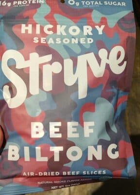 Stryve Biltong Air Dried Beef Slices