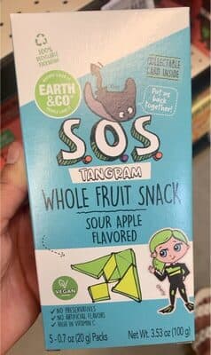 Whole fruit snack