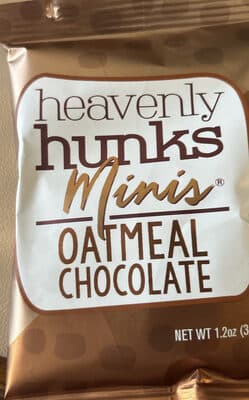 Heavenly Hunks Minis Oatmeal Chocolate