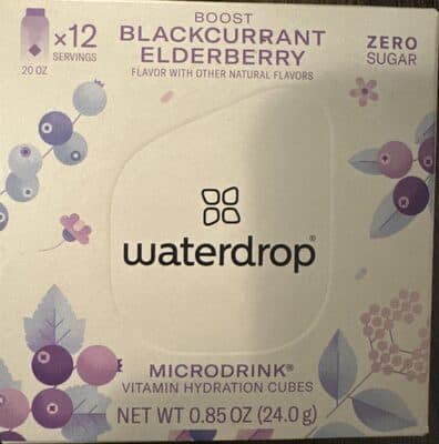 Blackcurrant Elderberry Microtone Vitamin Hydration Cubes