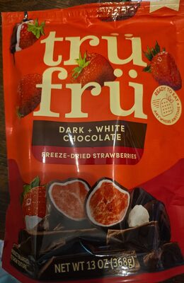 Dark And White Chocolate Freeze Dried Strawberries