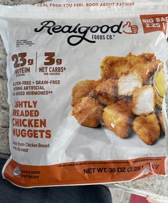 Lightly Breaded Chicken Nuggets