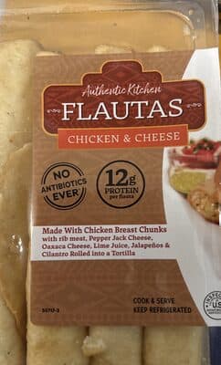 Flautas Chicken & Cheese
