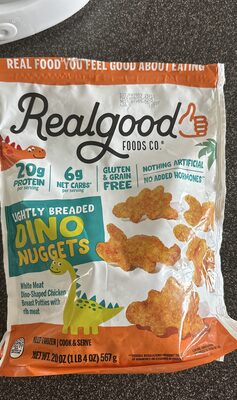 Lightly Breaded Dino Nuggets