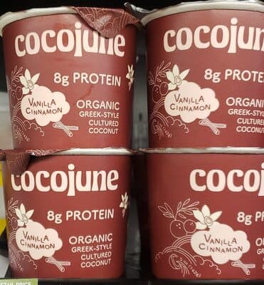 Vanilla Cinnamon Organic Greek-Style Cultured Coconut