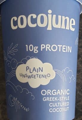 Plain Unsweetened Organic Greek-Style Cultured Coconut