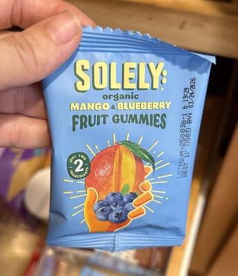 Organic Mango + Blueberry Fruit Gummies