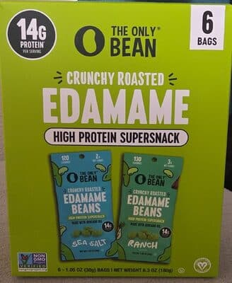 Crunchy Roasted Edamame Ranch