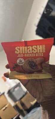 Sunflower Butter & Strawberry Jam-Packed Bites