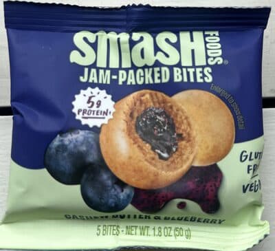 Cashew Butter & Blueberry Jam-Packed Bites