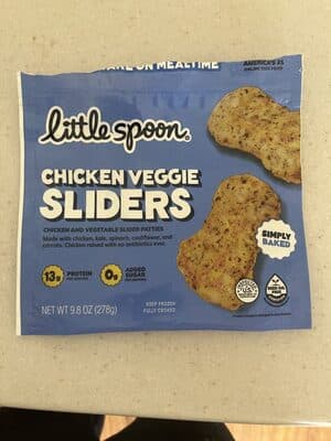 Chicken Veggie Sliders