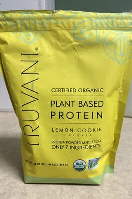 Plant Based Protein Lemon Cookie Flavored