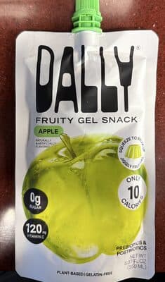 Fruit jelly snack Apple
