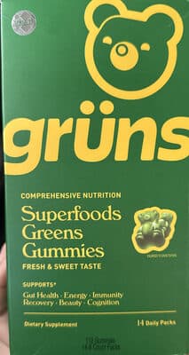 Superfoods Greens Gummies