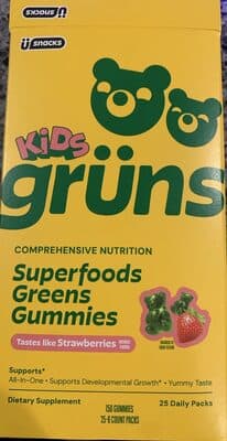 Kids Multivitamin Gummies With Greens