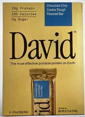 Chocolate Chip Cookie Dough Flavored Bar