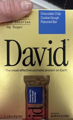 Chocolate Chip Cookie Dough Flavored Bar