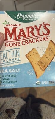 Real Thin Crackers Sea Salt