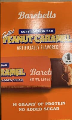 Soft Protein Bar Salted Peanut Caramel