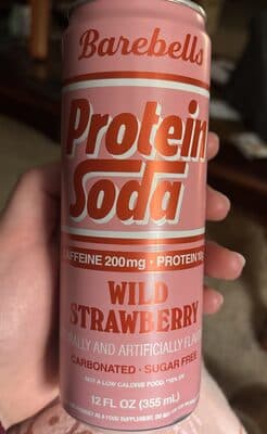 Protein Soda-Wild Strawberry