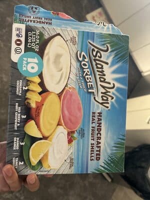 Mango Orange Sorbet