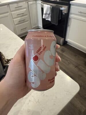Shirley Temple Healthy Soda