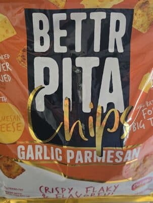 Bettr Pita Chips Garlic Parmesan