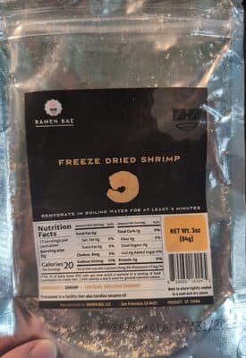 Freeze Dried Shrimp