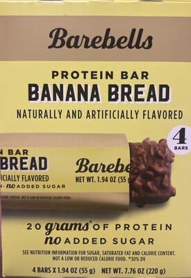 Banana Bread Protein Bar