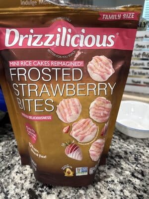 Frosted Strawberry Bites