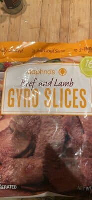 Beef and Lamb Gyro Slices