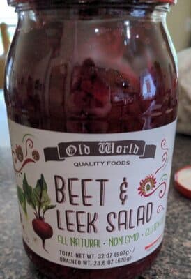 Beet And Leek Salad