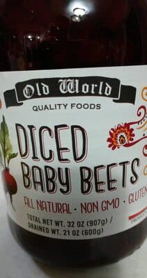 Diced Baby Beets