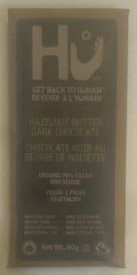 70% Cacao Organic Hazelnut Butter Dark Chocolate