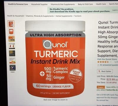 Turmeric Instant Drink Mix