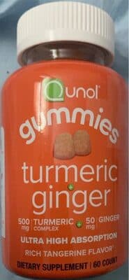 Gummies turmeric + ginger