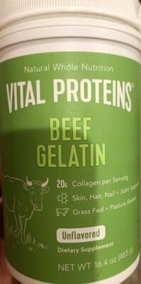 Vital proteins beef gelatin