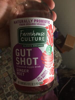 Ginger Beet Fermented Veggie Drink