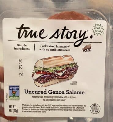 Uncured Genoa Salame
