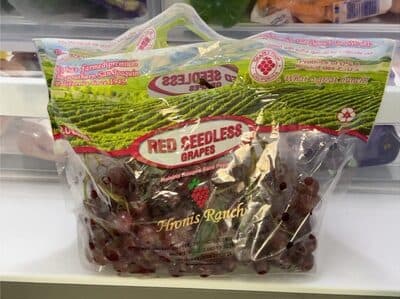Red Seedless Grapes