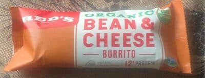 Bean, Rice & Cheddar Organic Burrito