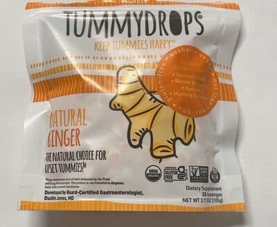 Tummy Drops Natural Ginger
