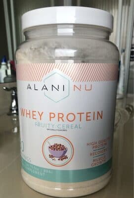 Fruity Flavored Whey Protein Cereal