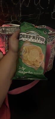 Deep River Snacks, Kettle Cooked Potato Chips, Zesty Jalapeno