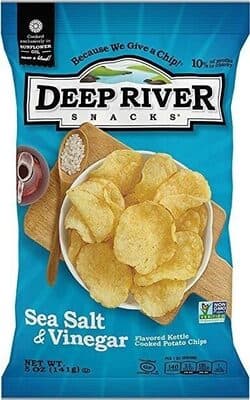 Sea Salt Vinegar Kettle Cooked Potato Chips