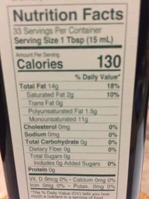 Reserve 100% California Extra Virgin Olive Oil