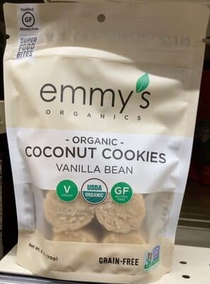 Vanilla Bean Classic Coconut Cookies