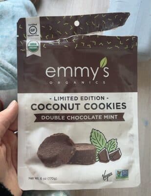 Cookies coconut double chocolate mint