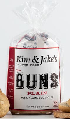 Ciabatta Style Gluten-Free Plain Buns