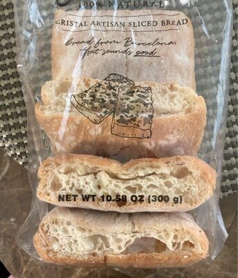 Cristal Artisan Sliced Bread